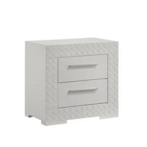 پاتختی مدل لوتوس AVI-BT010 شیک و مدرن از چوب ام دی اف باکیفیت ساخته شده و با روکش رنگی مقاوم پوشانده شده است که جلوهای خاص به فضای اتاق خواب میبخشد. طراحی مینیمال آن امکان هماهنگی با سبکهای مختلف دکوراسیون را فراهم میکند. سطح رویی برای قرار دادن وسایل ضروری مانند چراغ خواب، کتاب یا لوازم تزئینی مناسب بوده و کشوی جادار آن، فضای کافی برای نگهداری وسایل شخصی ایجاد میکند. دستگیرههای فلزی مقاوم، سهولت استفاده را افزایش داده و پایههای مستحکم، ثبات و دوام بالای محصول را تضمین میکنند. این پاتختی نه تنها کاربردی است، بلکه به زیبایی فضای اتاق نیز میافزاید، و ترکیبی از استحکام و ظرافت را ارائه میدهد. مزایای پاتختی: ساخته شده از چوب ام دی اف باکیفیت و مقاوم دارای روکش رنگی بادوام و ضد خش طراحی مدرن و مناسب برای سبکهای مختلف دکوراسیون سطح رویی مناسب برای وسایل تزئینی و کاربردی کشوی جادار برای نگهداری وسایل شخصی دستگیرههای فلزی مقاوم و زیبا پایههای مستحکم برای ثبات بیشتر= افزایش نظم و کارایی در فضای اتاق خواب مناسب برای استفاده در کنار تخت خواب ترکیب استحکام و ظرافت در طراحی تصویر این محصول برای شما آماده شده است! امیدوارم مورد پسندتان باشد.