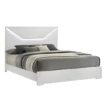 تخت خواب مدل لوتوس AVI-BE010 مدرن با ساختار مقاوم از چوب ام دی اف، ترکیبی از زیبایی و دوام را به فضای اتاق خواب شما می‌بخشد. روکش رنگی آن نه‌تنها جلوه‌ ای شیک و چشم‌نواز ایجاد کرده بلکه در برابر خط و خش نیز مقاوم است. طراحی هماهنگ و ابعاد استاندارد این محصول امکان استفاده راحت و هماهنگی با دکوراسیون‌ های مختلف را فراهم می‌کند. سطح تخت به گونه‌ ای طراحی شده که تجربه‌ای راحت و دلپذیر از خواب را تضمین کند. پایه‌های مستحکم، ثبات بیشتری به ساختار آن داده و دوام طولانی‌ مدت را تضمین می‌کنند. این تخت خواب، علاوه بر زیبایی، محیطی منظم و کاربردی ایجاد می‌کند که به سبک زندگی شما ارزش افزوده می‌بخشد. مزایای تخت خواب: ساخته شده از چوب ام دی اف با کیفیت بالا دارای روکش رنگی مقاوم و ضد خش طراحی مدرن و هماهنگ با سبک‌ های مختلف دکوراسیون سطح تخت راحت برای خواب باکیفیت پایه‌ های مستحکم برای ثبات و دوام بیشتر امکان هماهنگی با سرویس خواب‌ های مختلف ساختار مقاوم و طول عمر بالا کمک به ایجاد نظم و زیبایی در اتاق خواب مناسب برای انواع فضا های مسکونی و هتل‌ها ترکیب زیبایی و عملکرد در طراحی